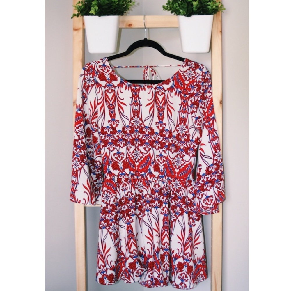 open back romper